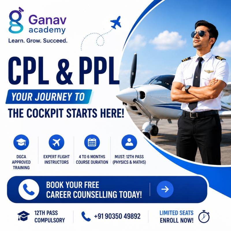 Ganav Academy — CPL & PPL Pilot Training in Bangalore